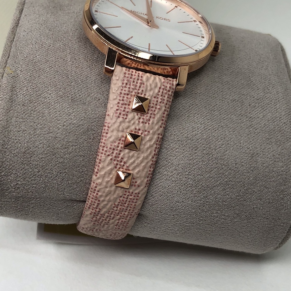 Michael Kors Pyper Studded‎ watch pink MK2873 - Picture 7 of 9